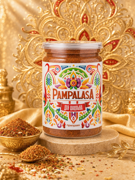 Приправа для шашлыка, натуральная приправа, 150 грамм, Pampalasa Приправа для шашлыка, натуральная приправа, 150 грамм, Pampalasa