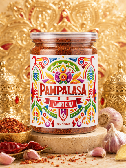 Аджика сухая, натуральная, 200 грамм, Pampalasa